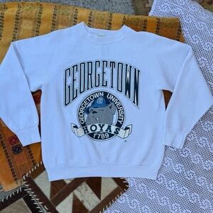 Vintage Georgetown University crewneck  Sweater